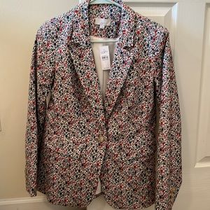BRAND NEW! LOFT floral blazer - size 2